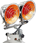 Infra-Red Double Burner 30,000 BTU Tank Top Outdoor Heater U7460