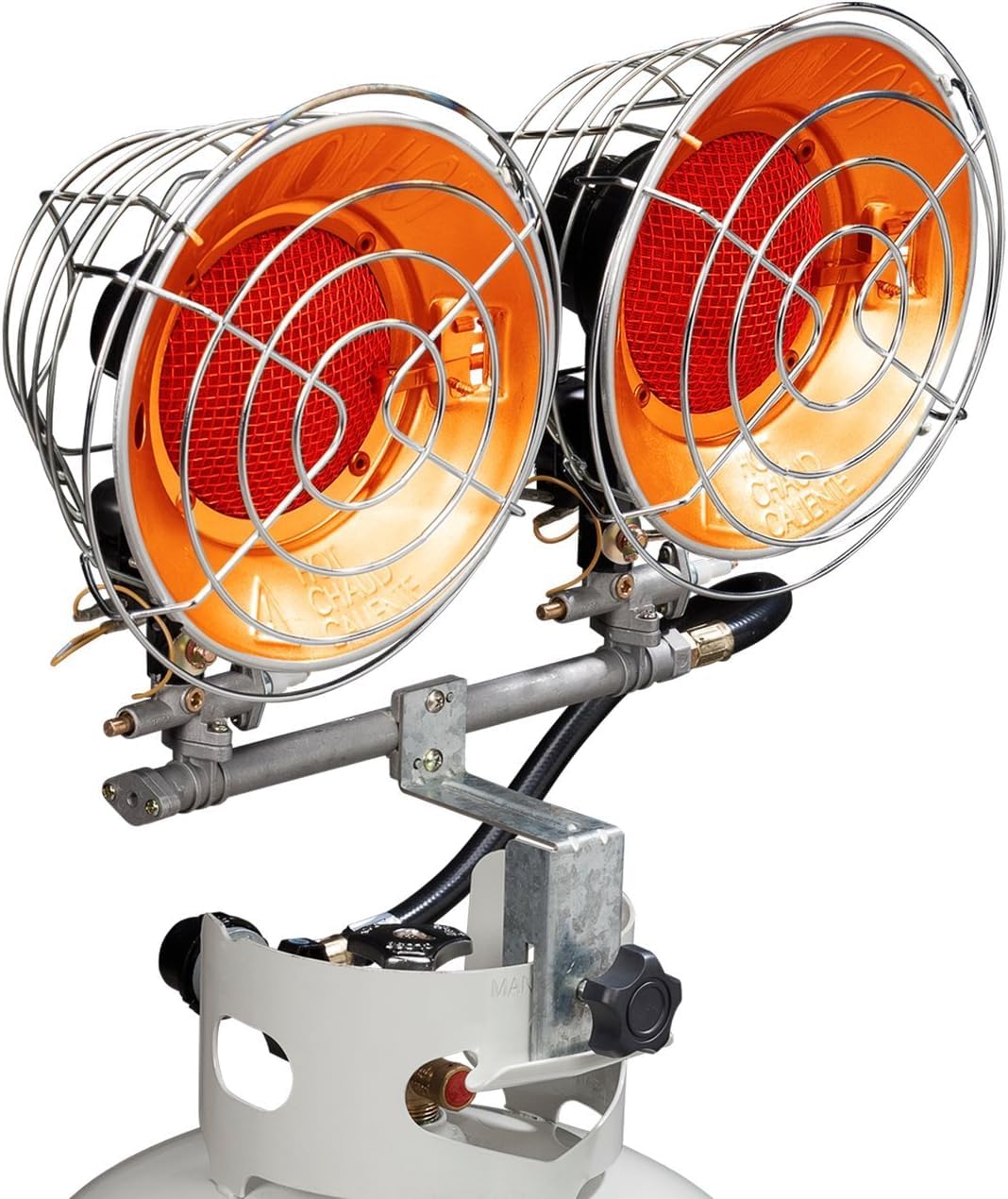 Infra-Red Double Burner 30,000 BTU Tank Top Outdoor Heater U7460