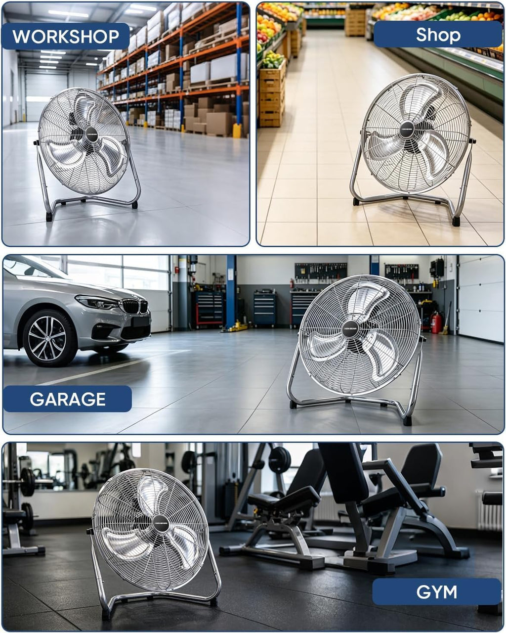20 Inch 3 Speeds High Velocity Box Fan R907515