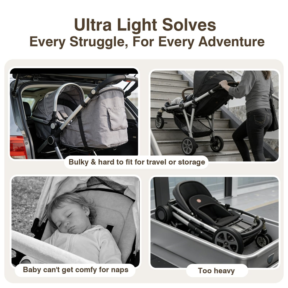 Lightweight Travel Stroller R784