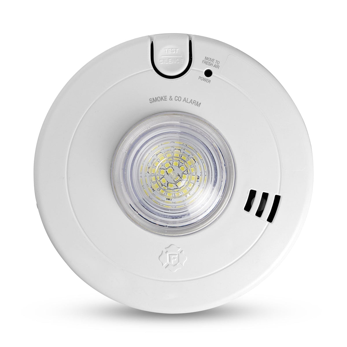 Hardwire Combination Smoke & Carbon Monoxide Alarm with LED Strobe S3456