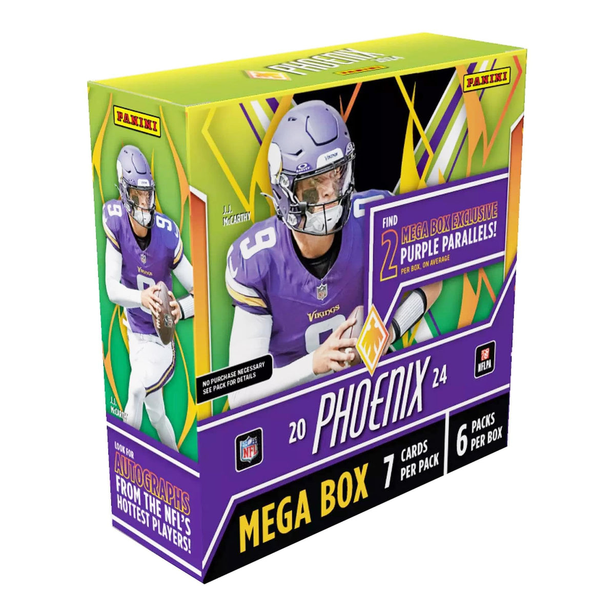 42 Cards NFL Football Trading Cards Mega Box D510047