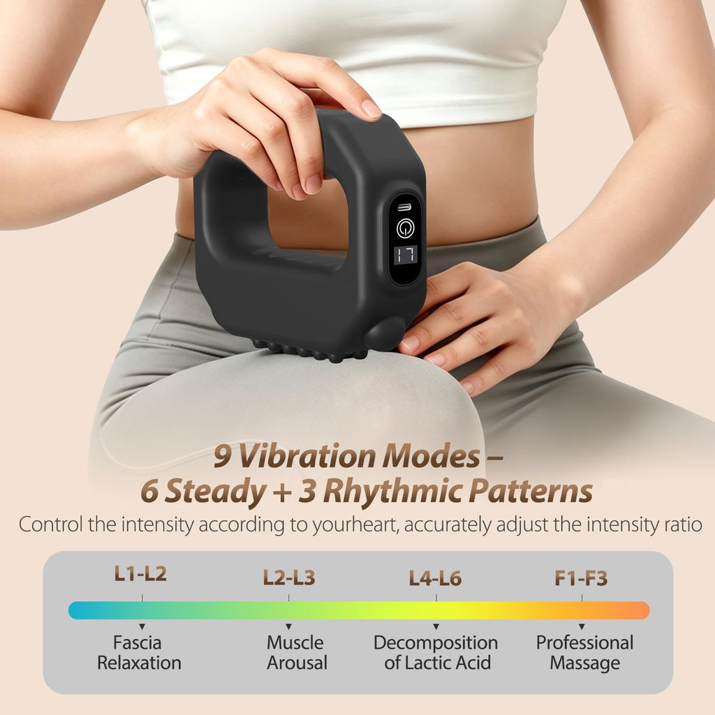 Adjustable Portable Cordless Full-Body Massager with Belt Q8351