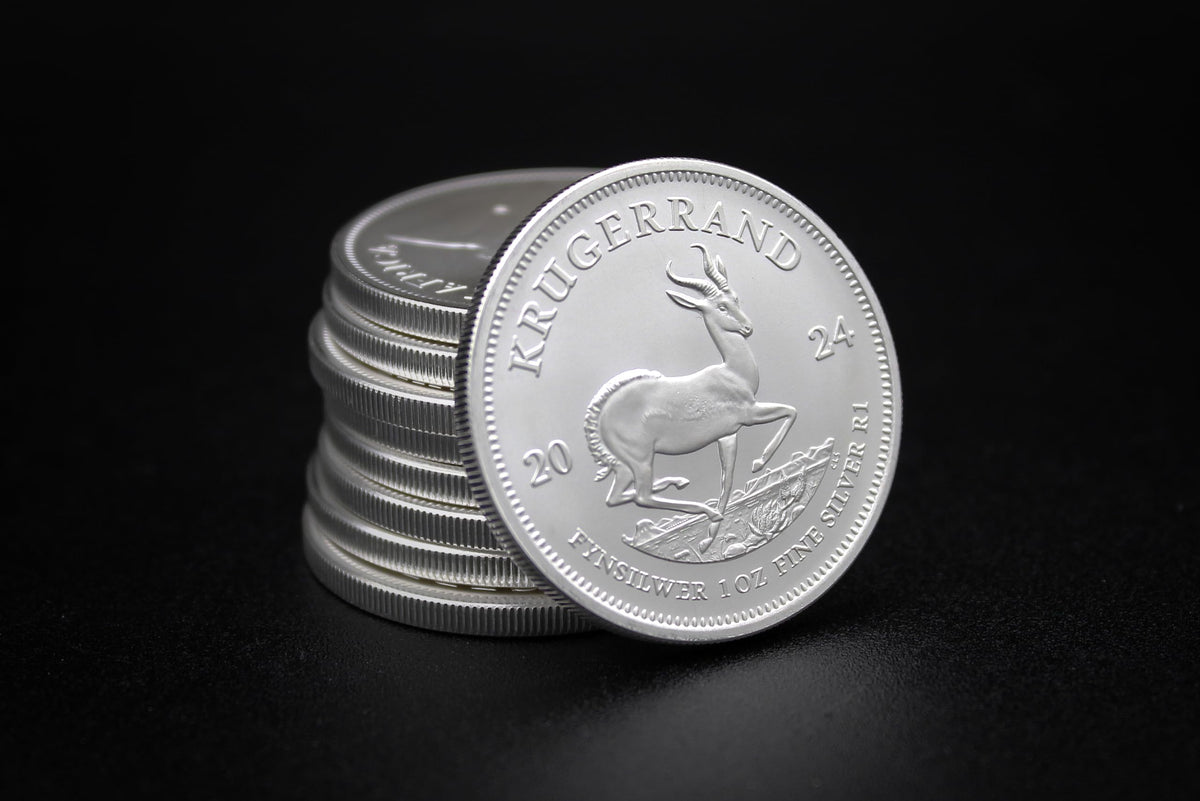 1 oz South African Silver Krugerrand Coin H83619