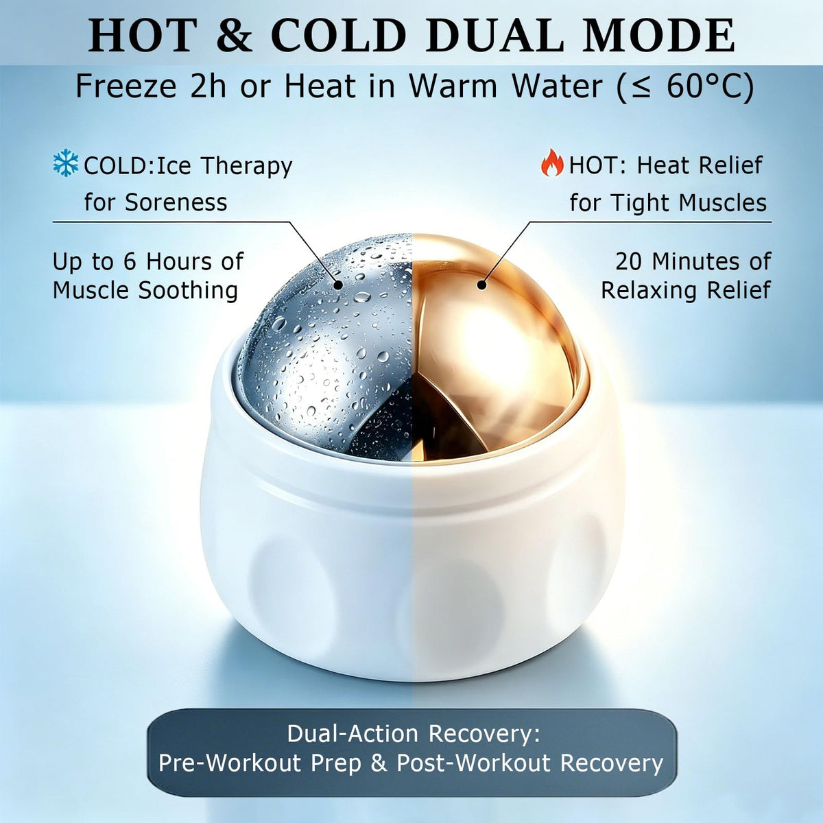 Ice Roller Ball Cold & Heat Therapy C42703