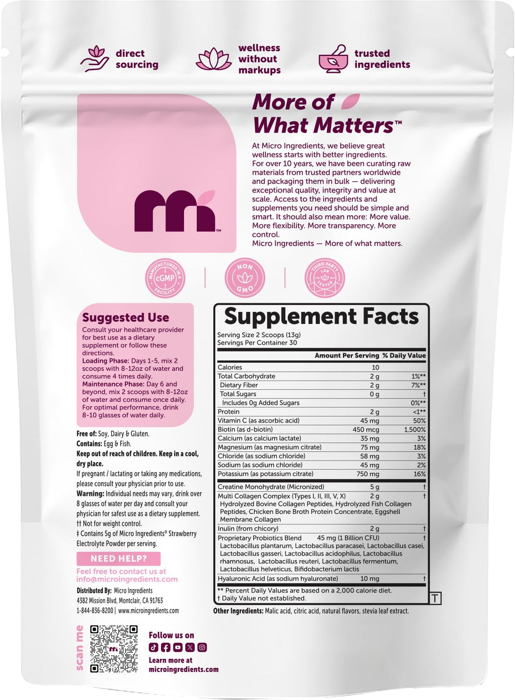 Creatine Hydration Powder G309612
