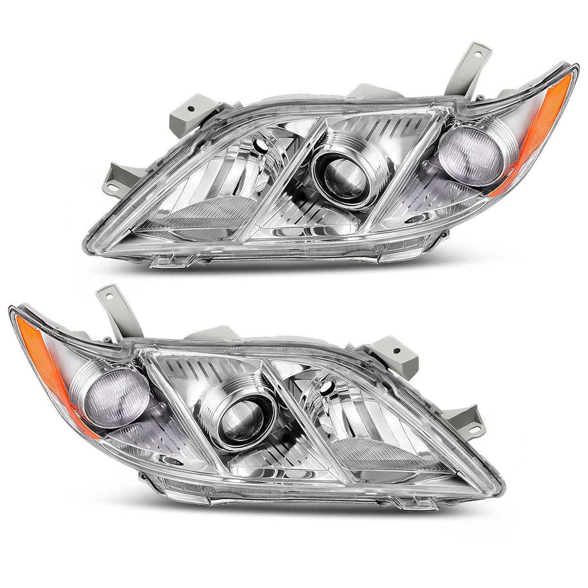 Headlight Assembly Chrome N823