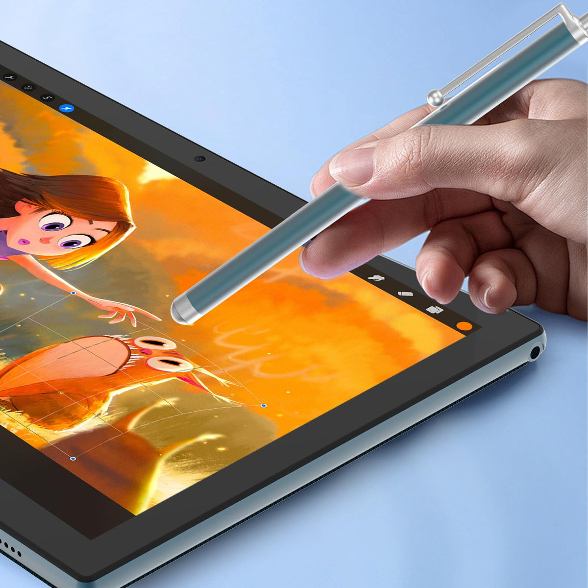 Android 15 Tablet 10.1 Inch 2 in 1 with Keyboard 8GB RAM 32GB ROM Quad-core IPS HD Touch Screen H94514