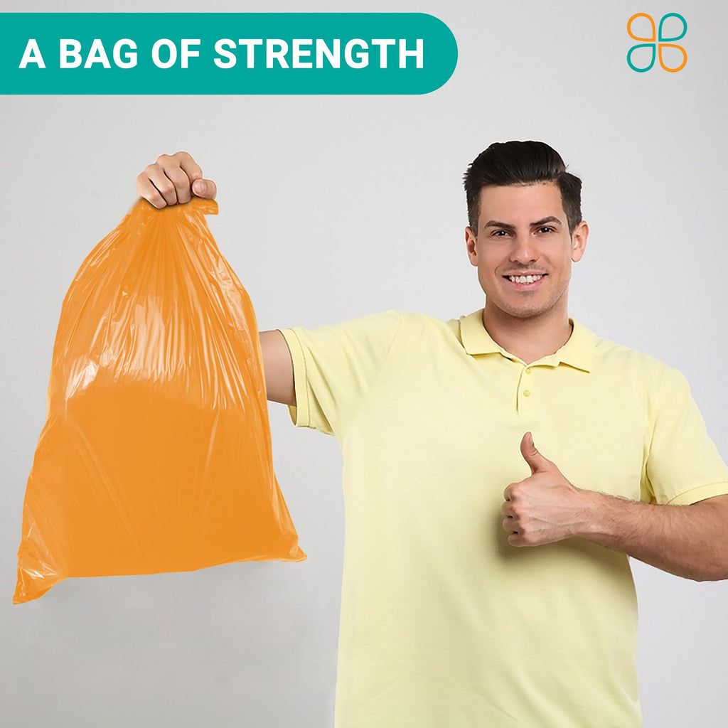 42-Gallon Heavy Duty Orange Contractor Bags 50-Count U898