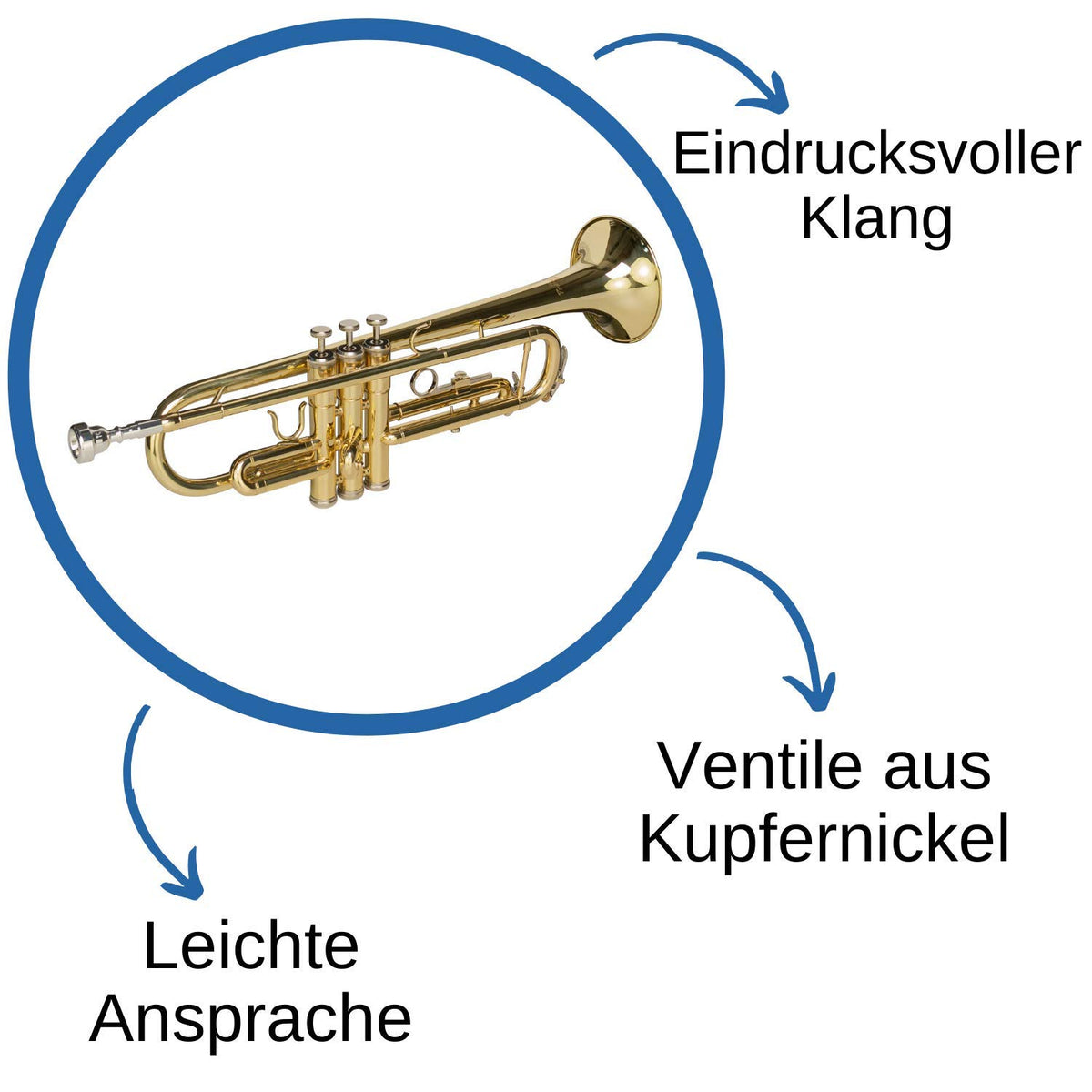 Bb Trumpet with Mouthpiece and Case H387117