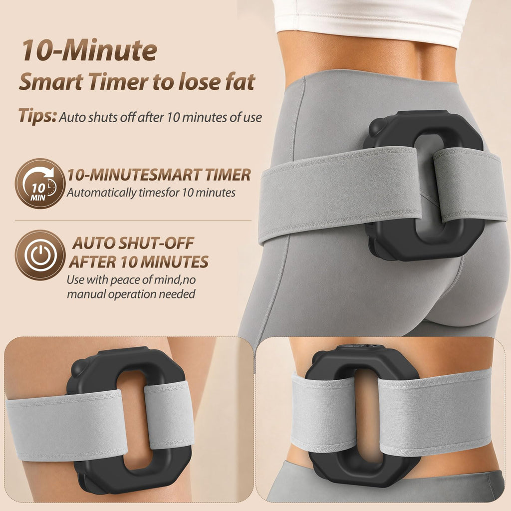 Adjustable Portable Cordless Full-Body Massager with Belt Q8351