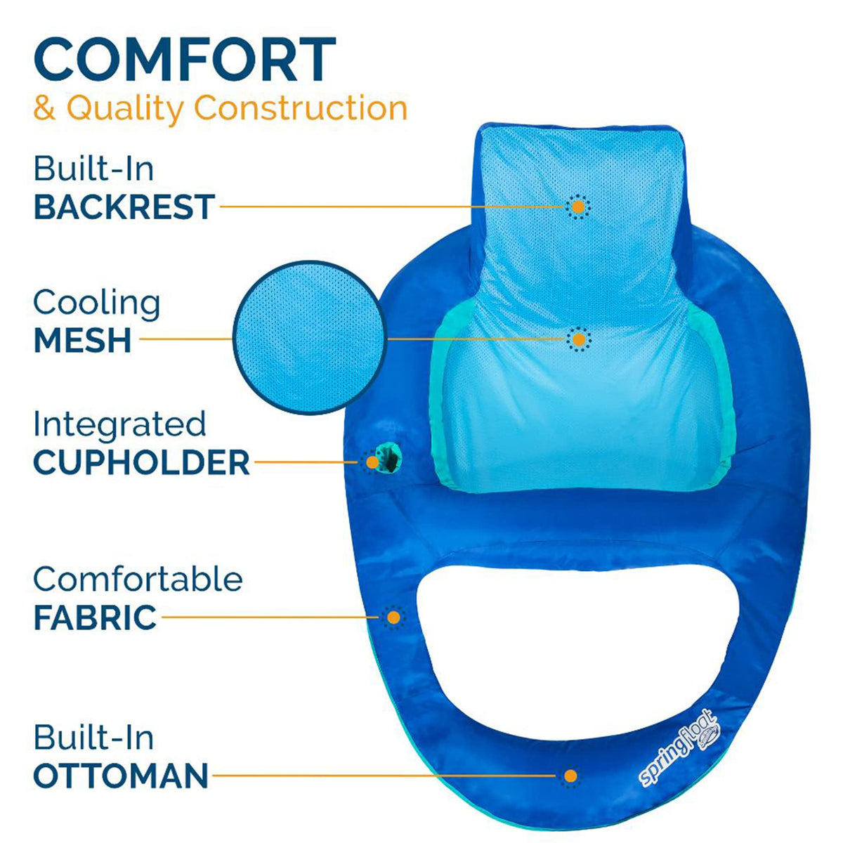 Extra Large Swim Lounger F772