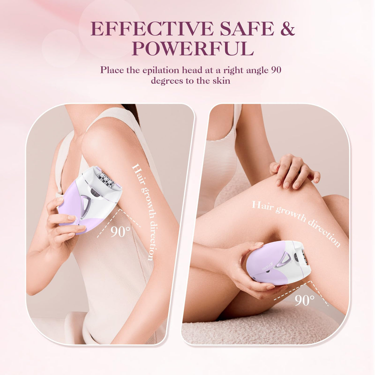 2-Speed Adjustable Epilator with 36 Tweezers C75644