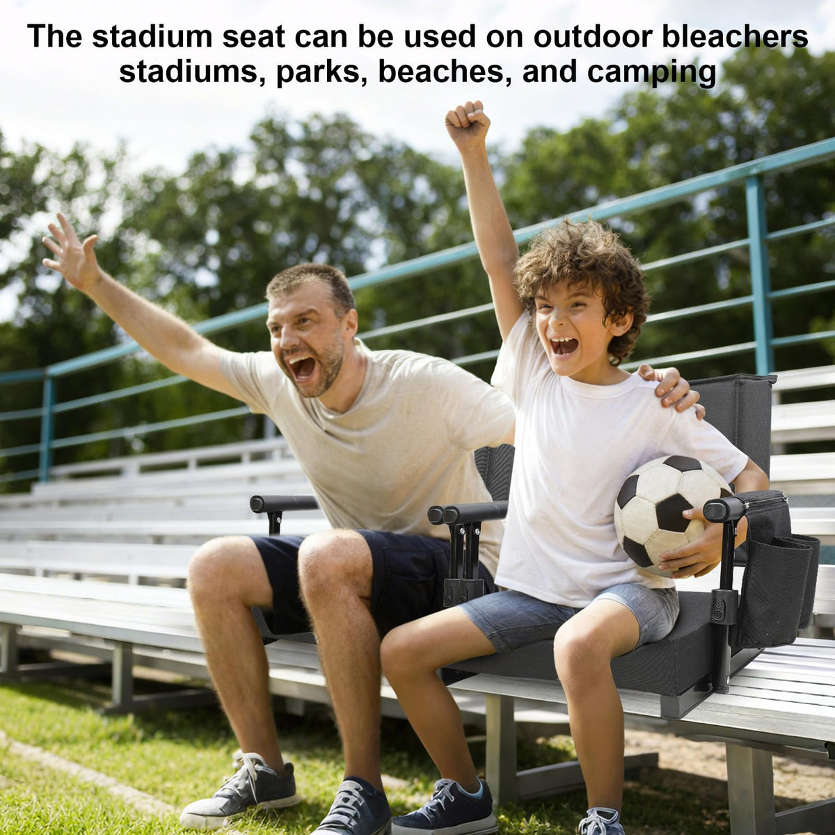Padded Stadium Seats with Back Support N6176