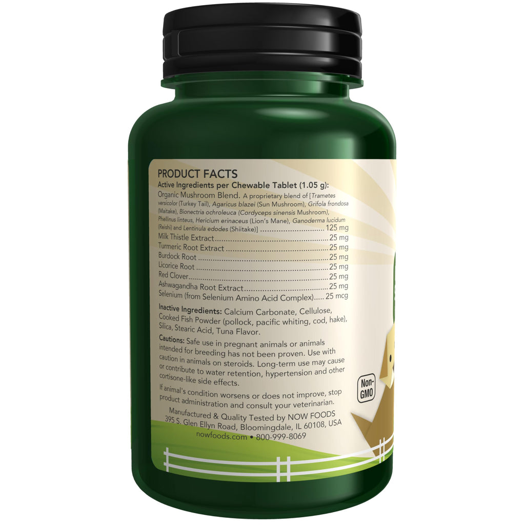 Immune Support Supplement for Cats & Dogs 90 Chewable Tablets O601173