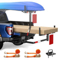 Truck Bed Extender Hitch Mount with Flag L54046