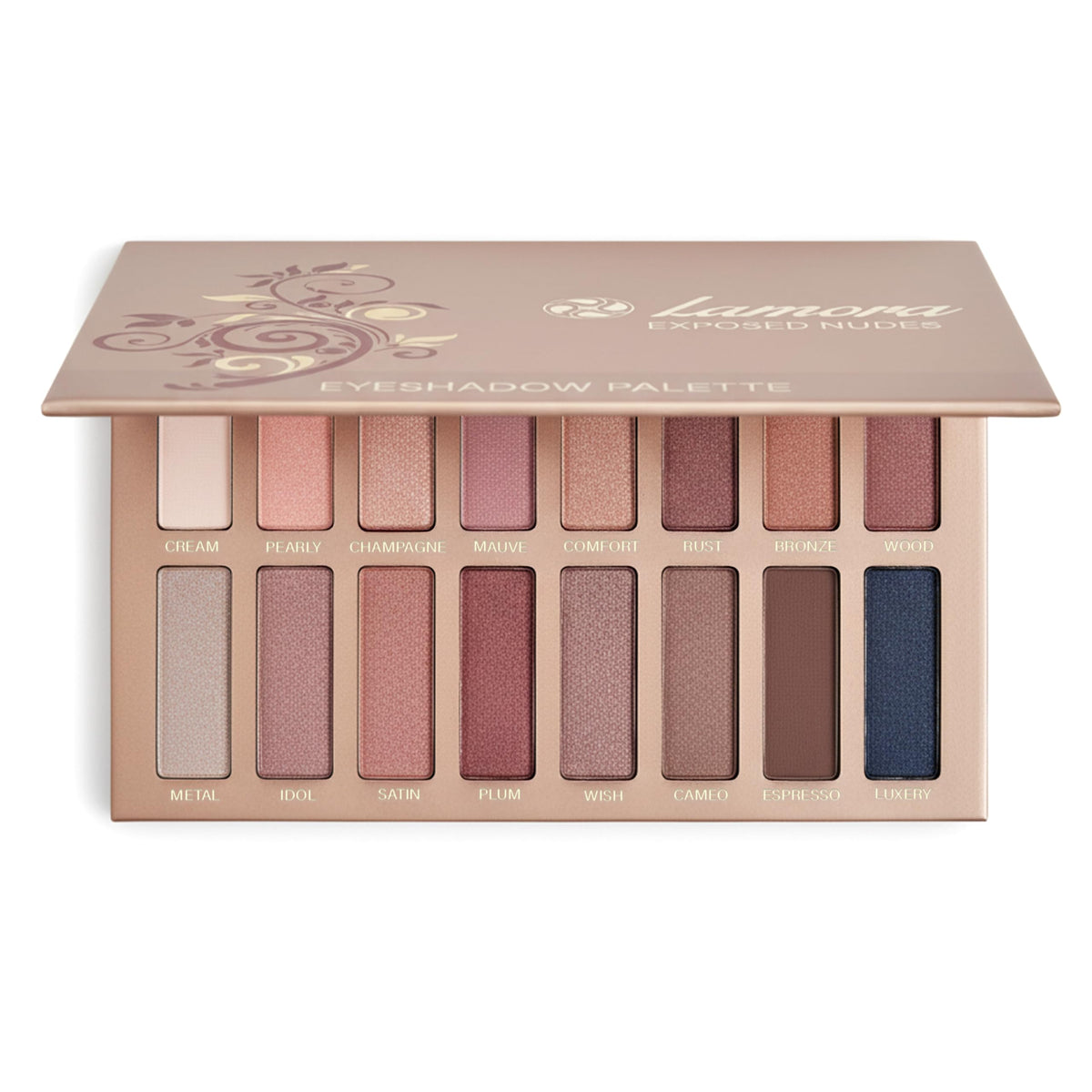 16 Soft Nude Shimmer & Matte Eyeshadow Palette T699