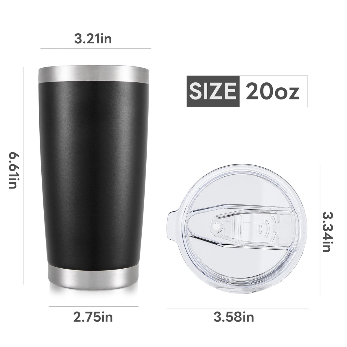 20 oz Stainless Steel Insulated Tumbler S962366