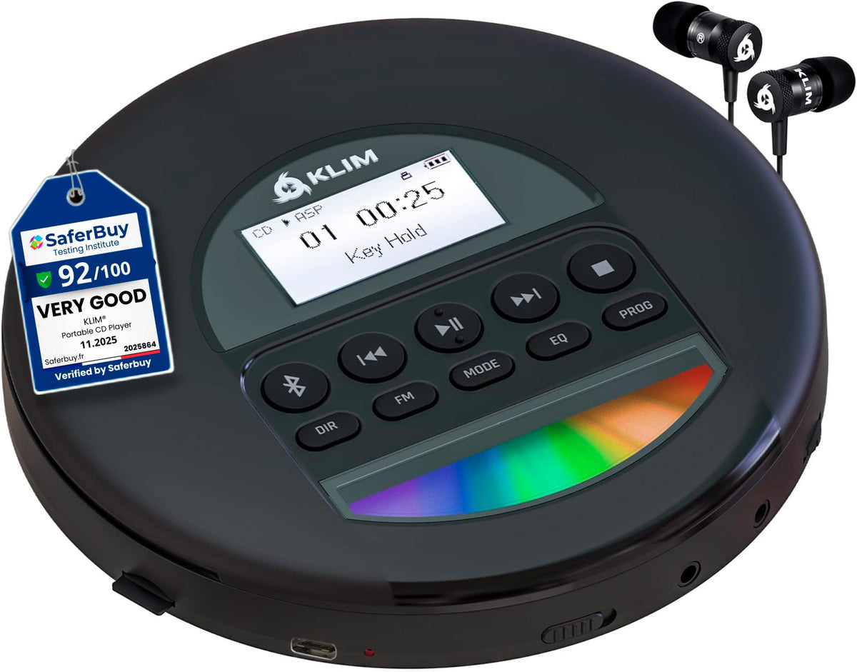 Portable CD Player with Headphones I575