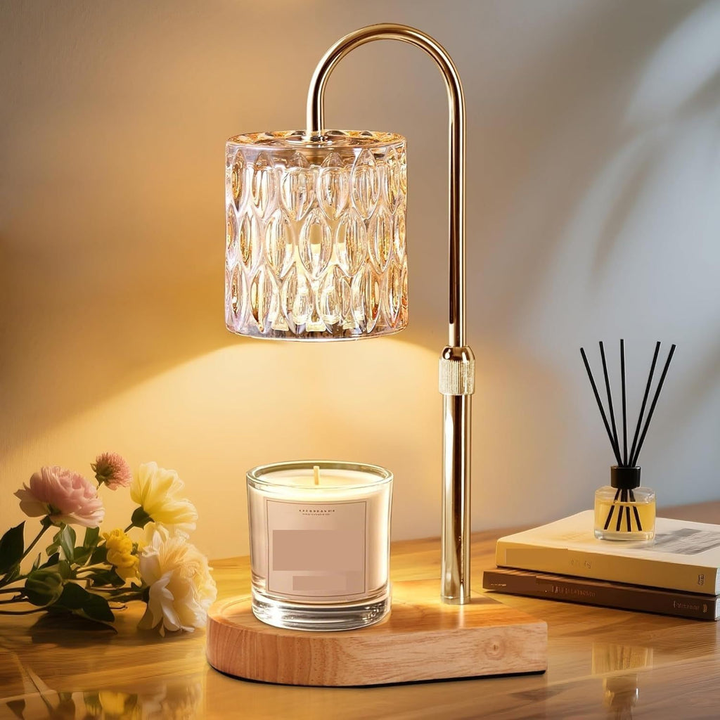 Height Adjustable Dimmable Candle Warmer Lamp with Timer O301