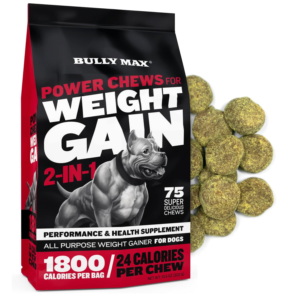 Dog Weight Gainer Chews & Muscle Builder Tablets & Liquid Muscle Builder Supplement B19513