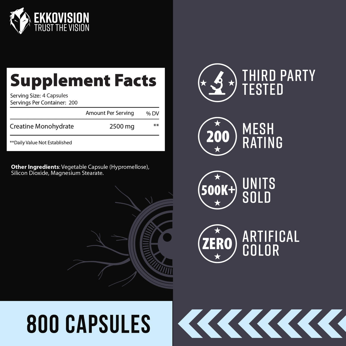 Creatine Monohydrate Capsules I236595