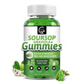 Organic Soursop Graviola Gummies 2200mg with Sea Moss Zinc Vitamin C 60 Gummies F336