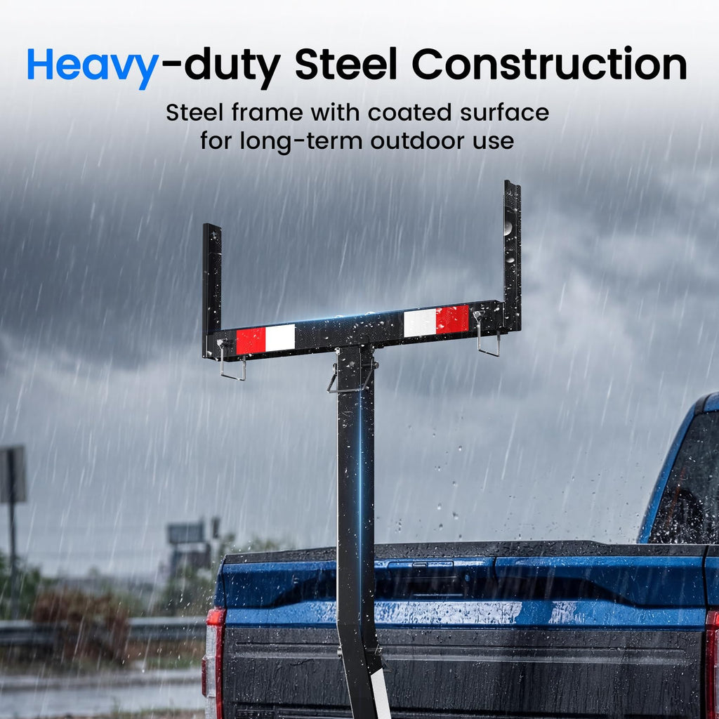 Truck Bed Extender Hitch Mount with Flag L54046