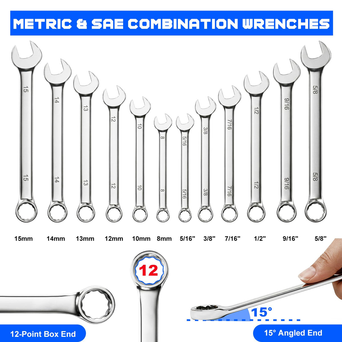 279-Piece Mechanics Tool Set with Toolbox R73463