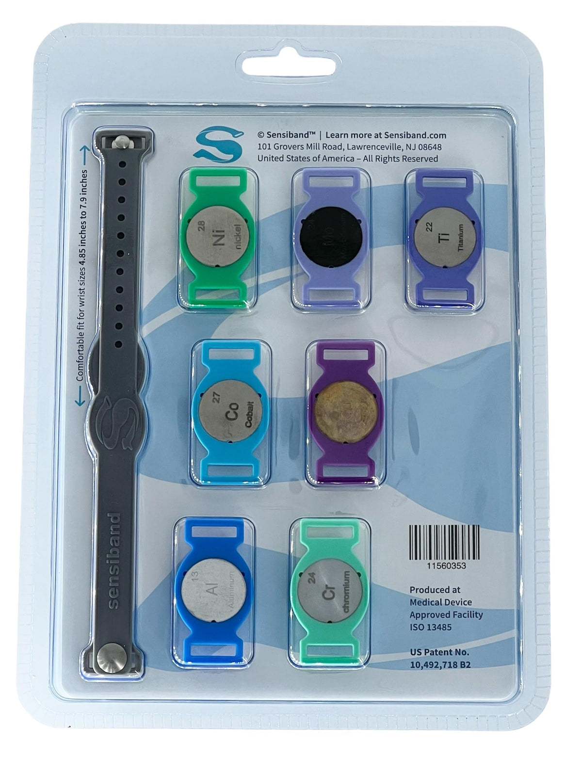 Metal Allergy Test Band for Metal Implants E2955
