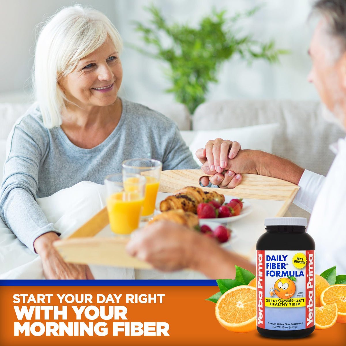 Orange Daily Fiber Formula 1 pound Gluten Free K357