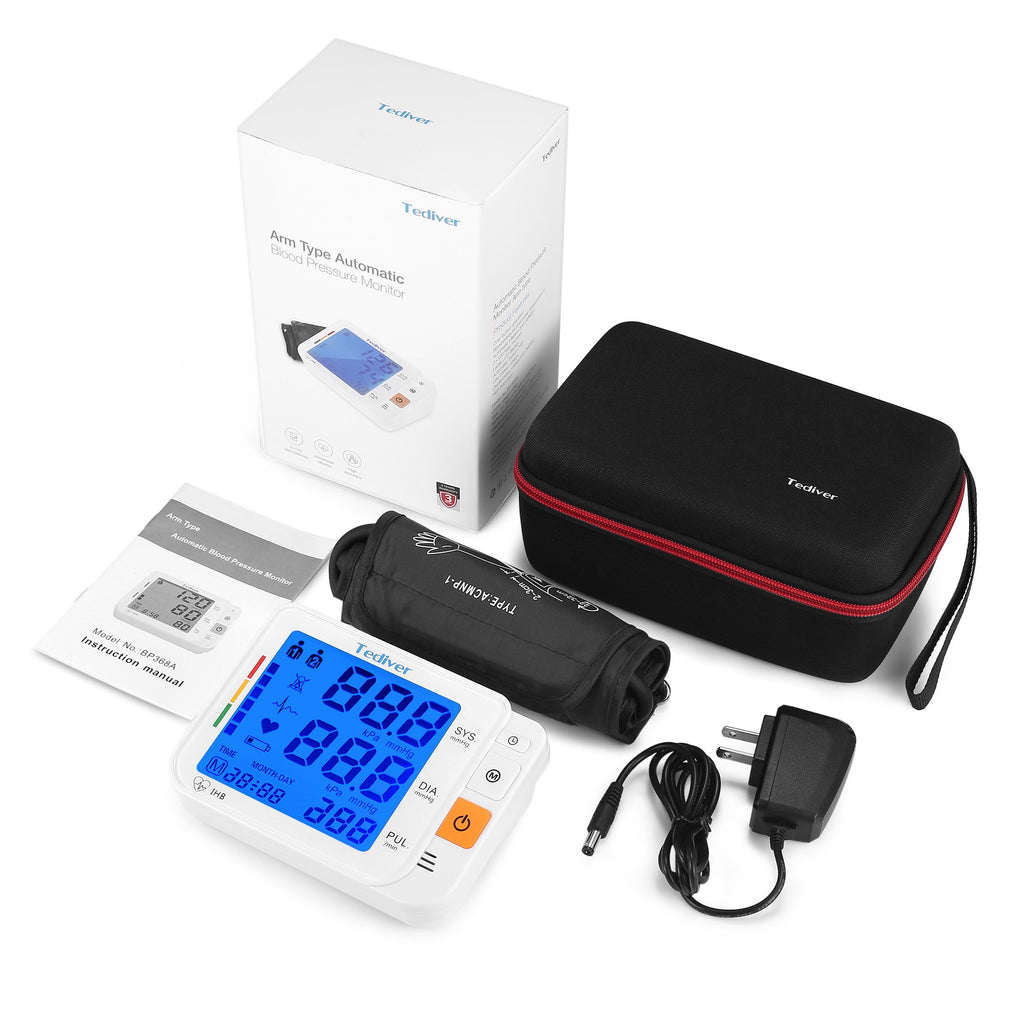 Digital Blood Pressure Monitor, Large Cuff, Upper Arm Blood Pressure Machine I5138