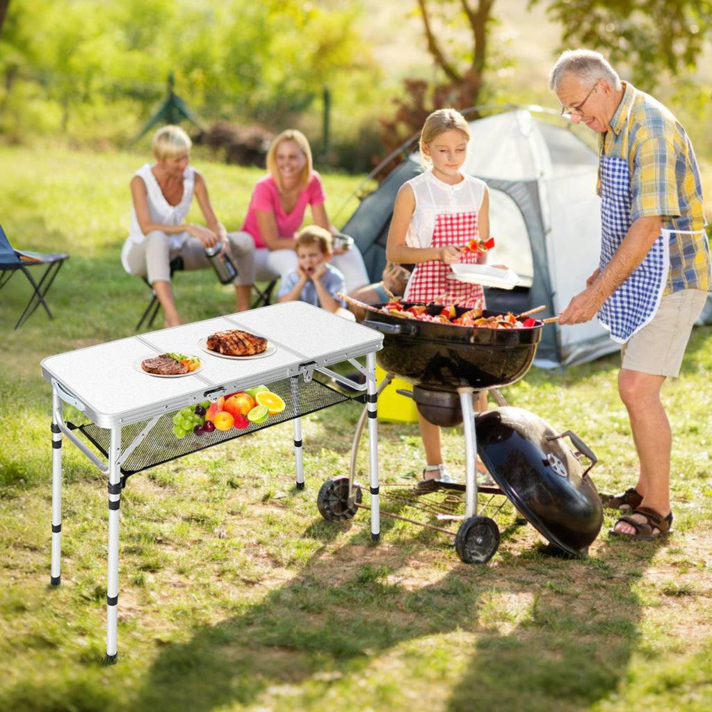 Folding Camping Table with Adjustable Height N6609
