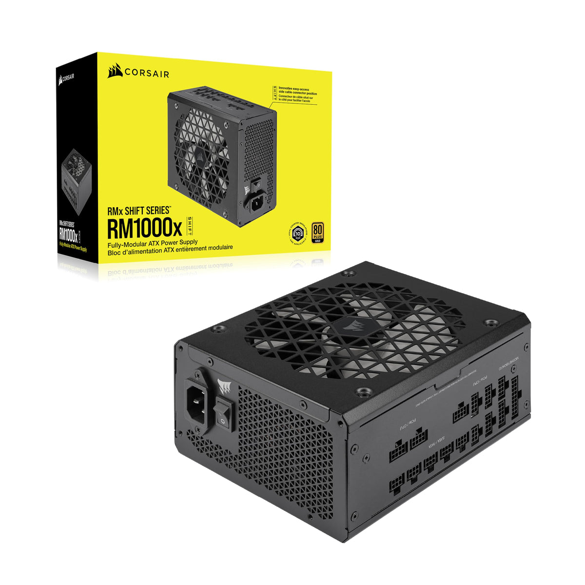 Black ATX 3.1 PCIe 5.1 Power Supply U790