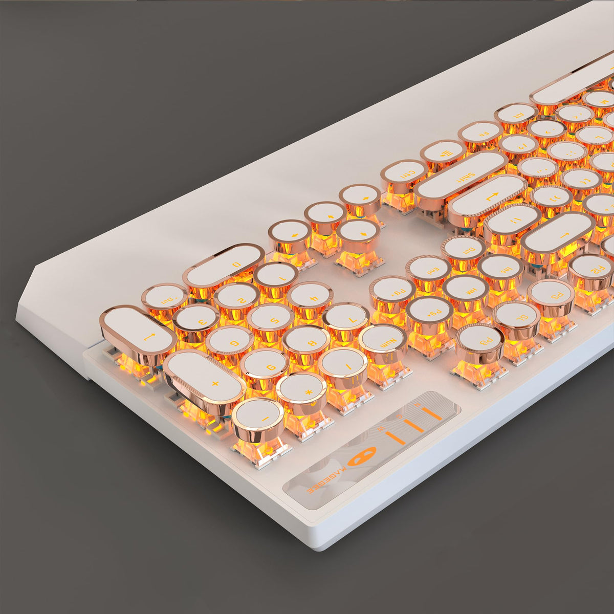 Wired Mechanical Gaming Keyboard with Magnetic Wrist Rest A299