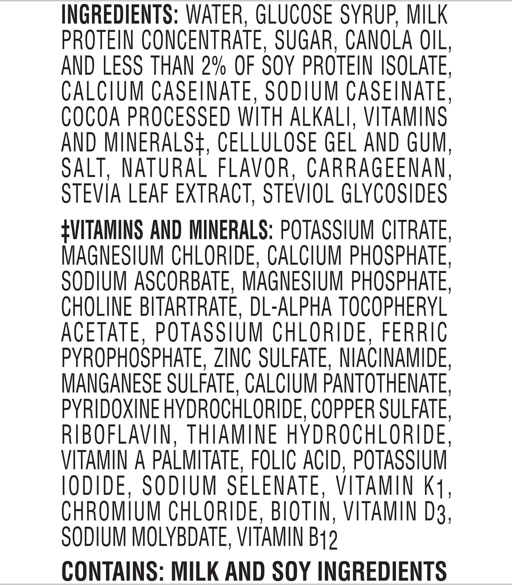High Protein Nutritional Drink Rich Chocolate 8 FL OZ 12 CT O525