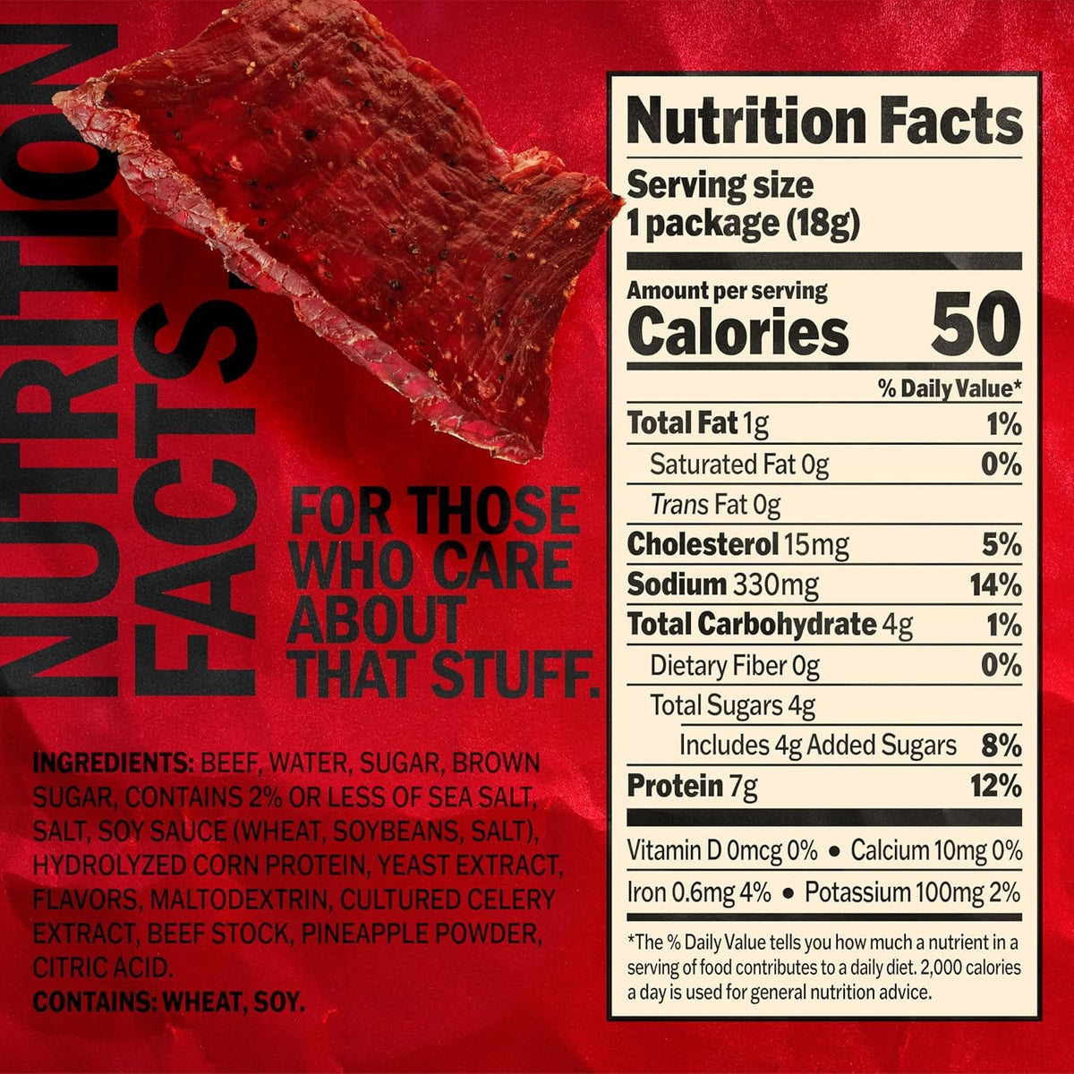 Original Beef Jerky Multipack 5 Pack 0.625 oz F2301