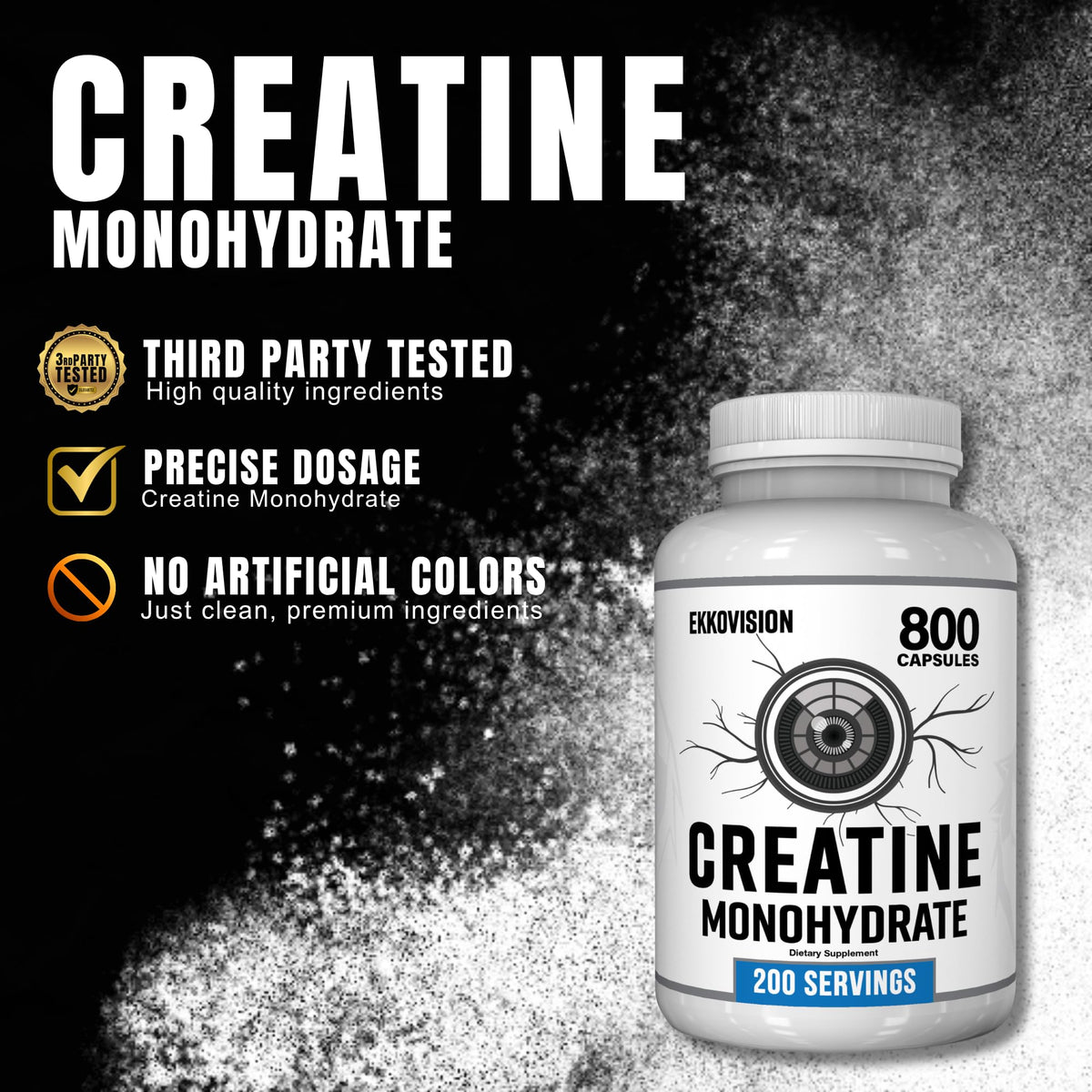 Creatine Monohydrate Capsules I236595