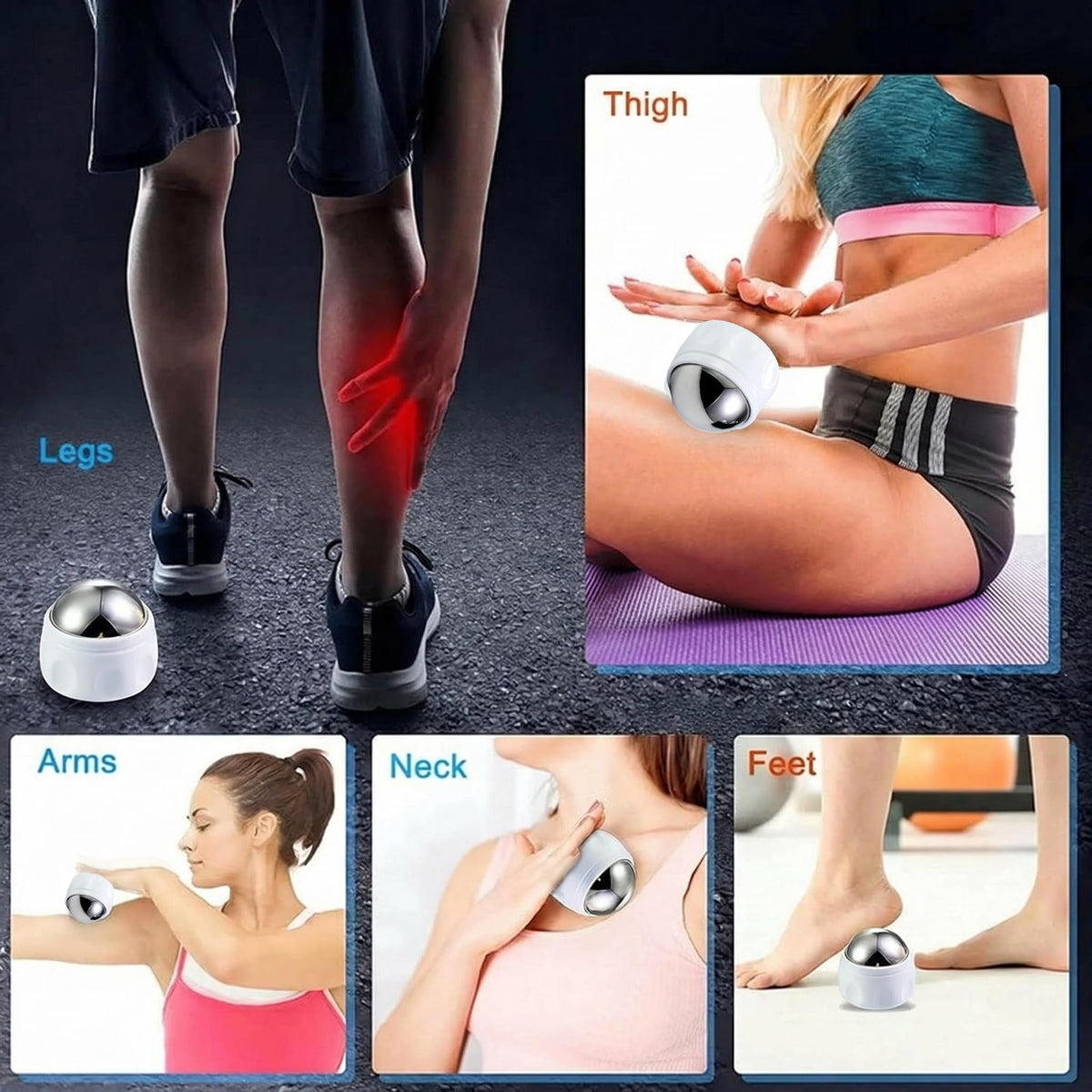 Ice Roller Ball Cold & Heat Therapy C42703