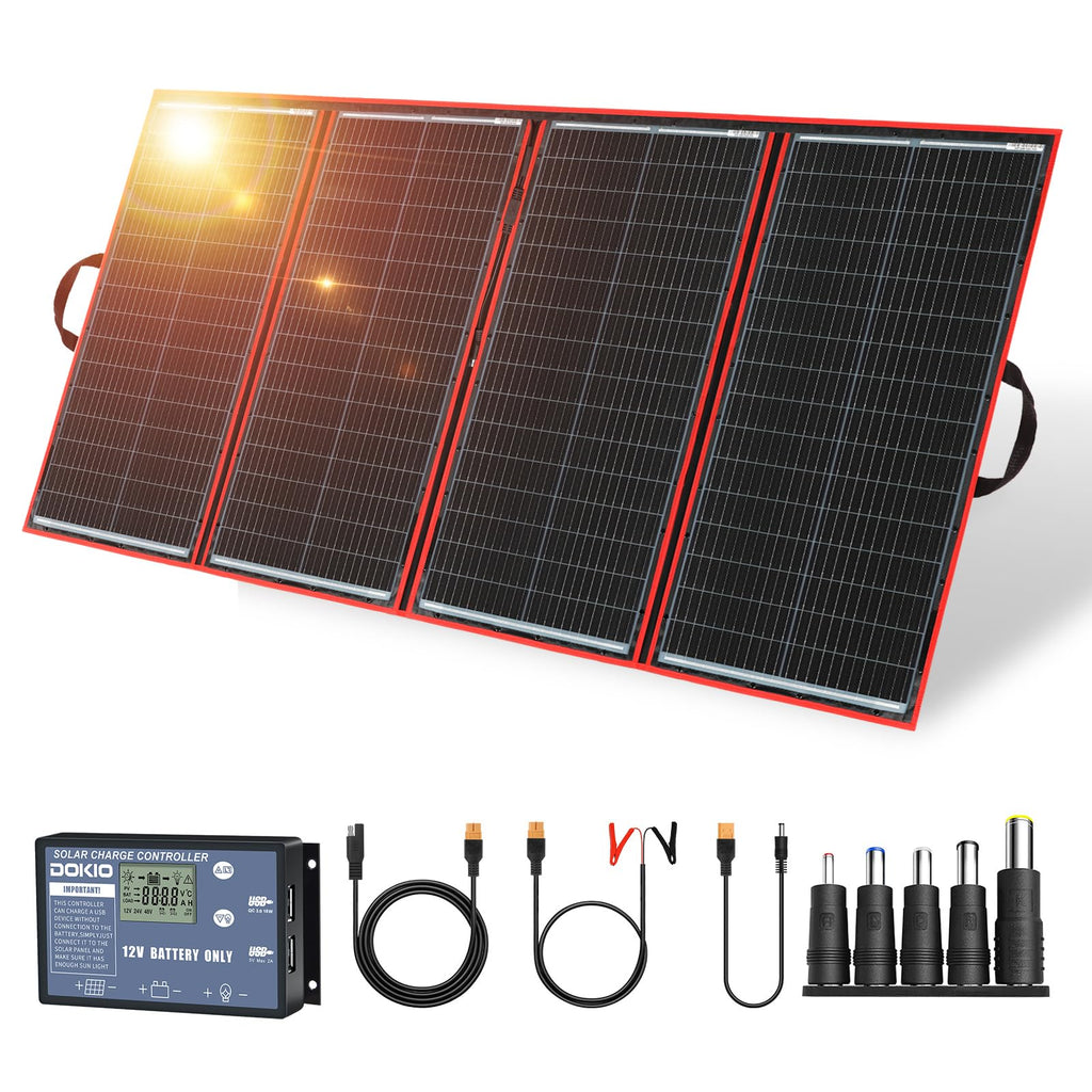 300W Portable Foldable Solar Panel Kit J764823