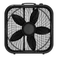 Black 3-Speed Box Fan U565