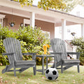 Solid Cedar Wood Adirondack Chairs Set of 2 J64714