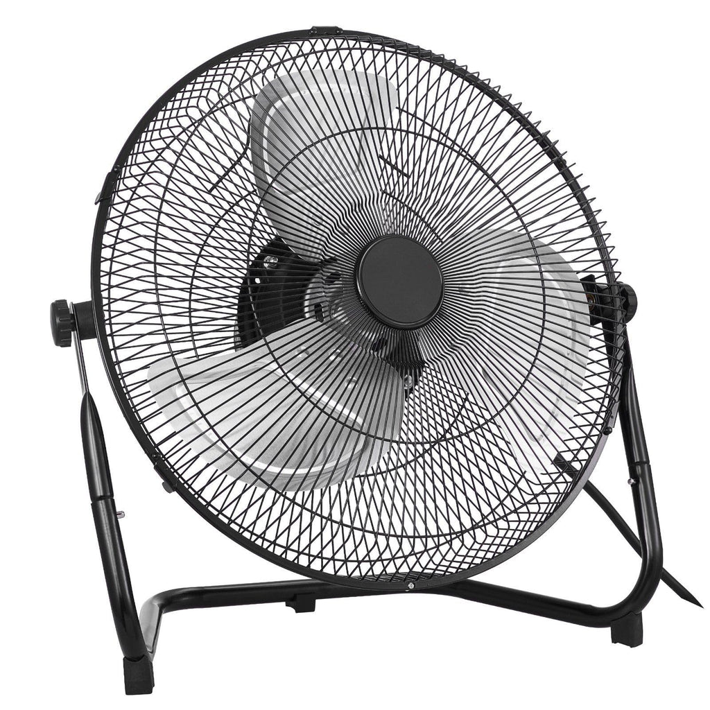 20 Inch 3 Speed Metal Floor Fans 2-Pack O29868
