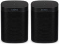 Black Voice Controlled Smart Speaker 2-Pack H5016