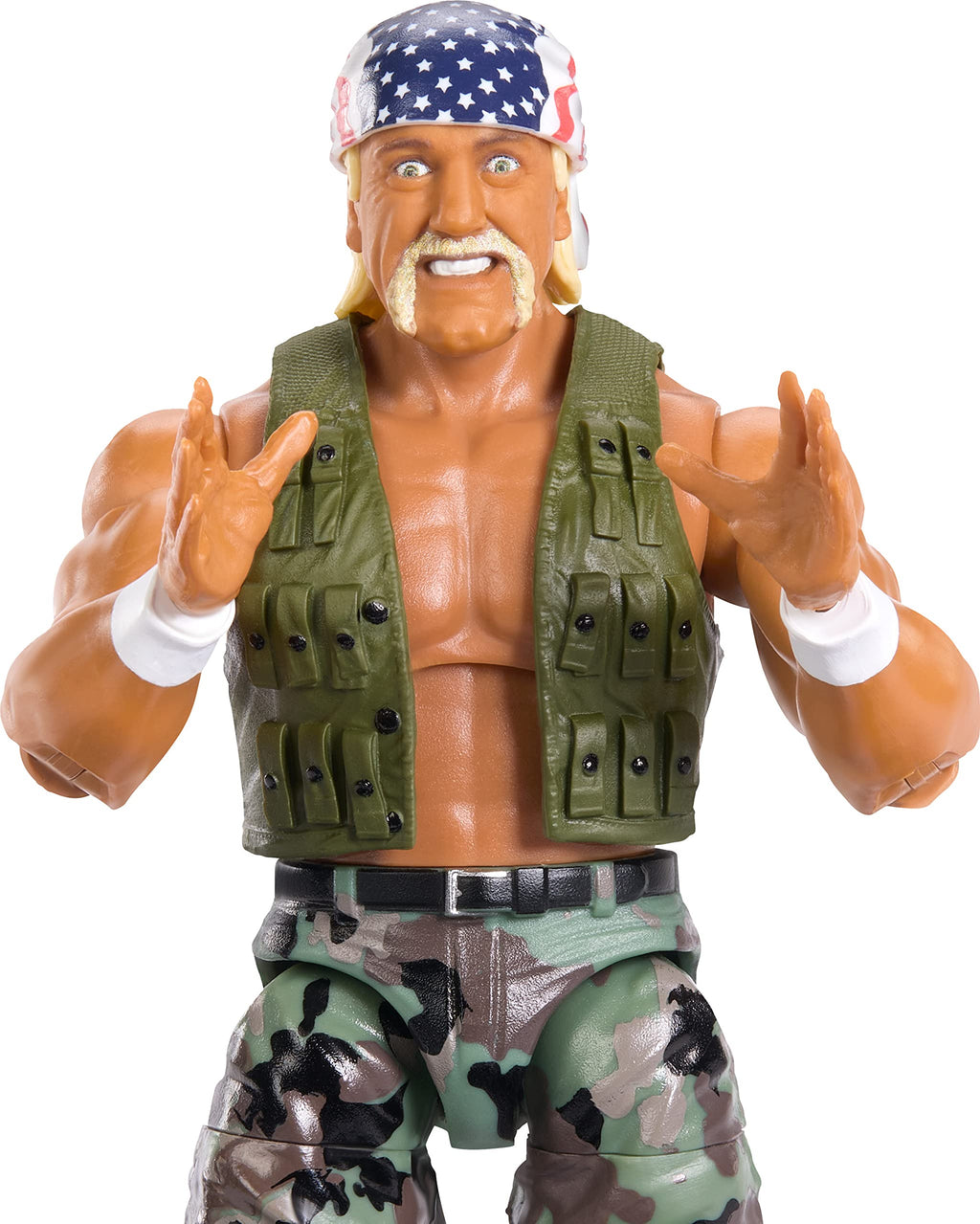 Hulk Hogan Action Figure with Accessory and Build-A-Figure Parts Y7372
