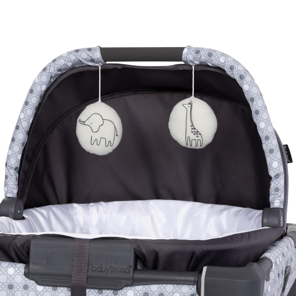 Nursery Den Playard with Rocking Cradle, Snooze Pod, Flip Over Changer F574