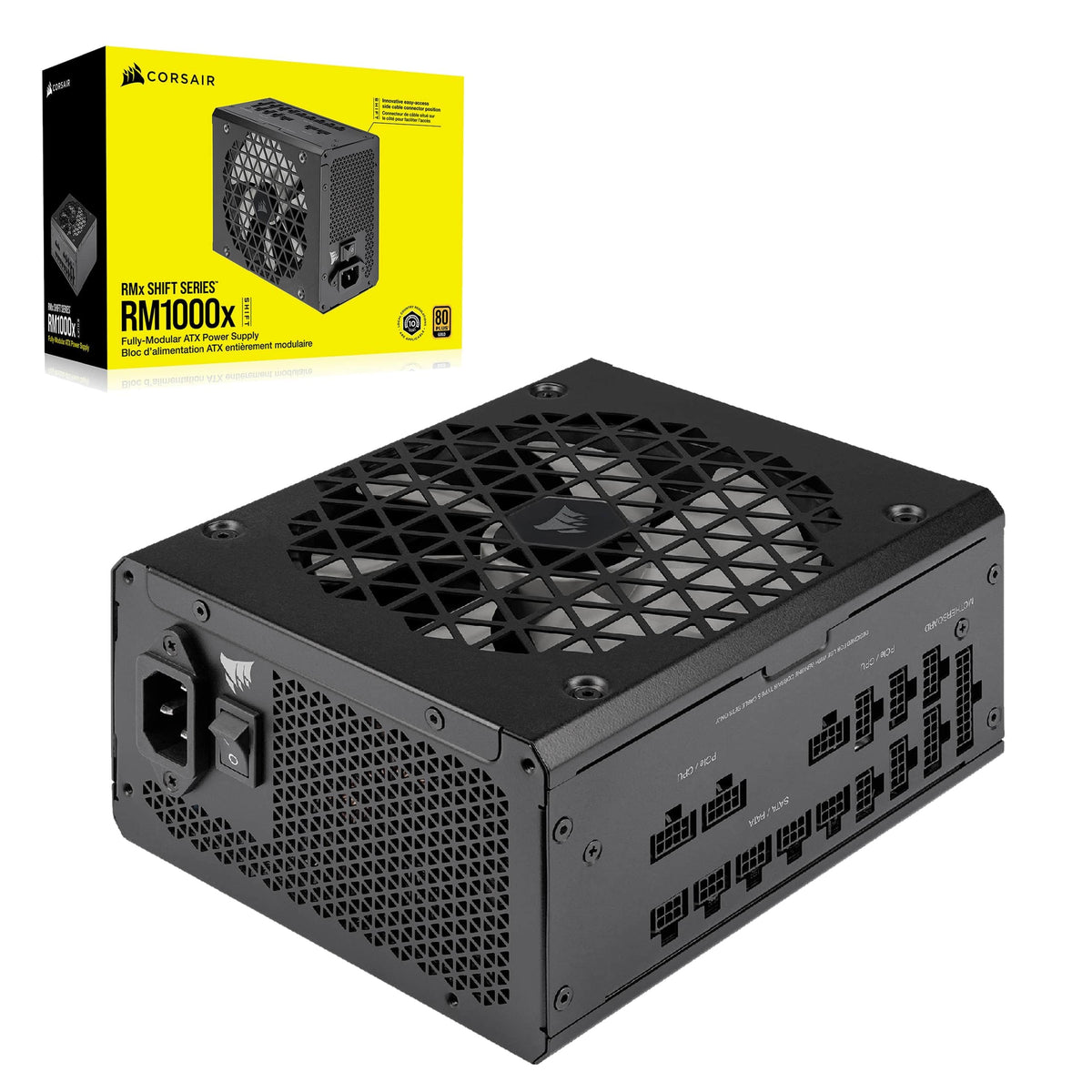 Black ATX 3.1 PCIe 5.1 Power Supply U790