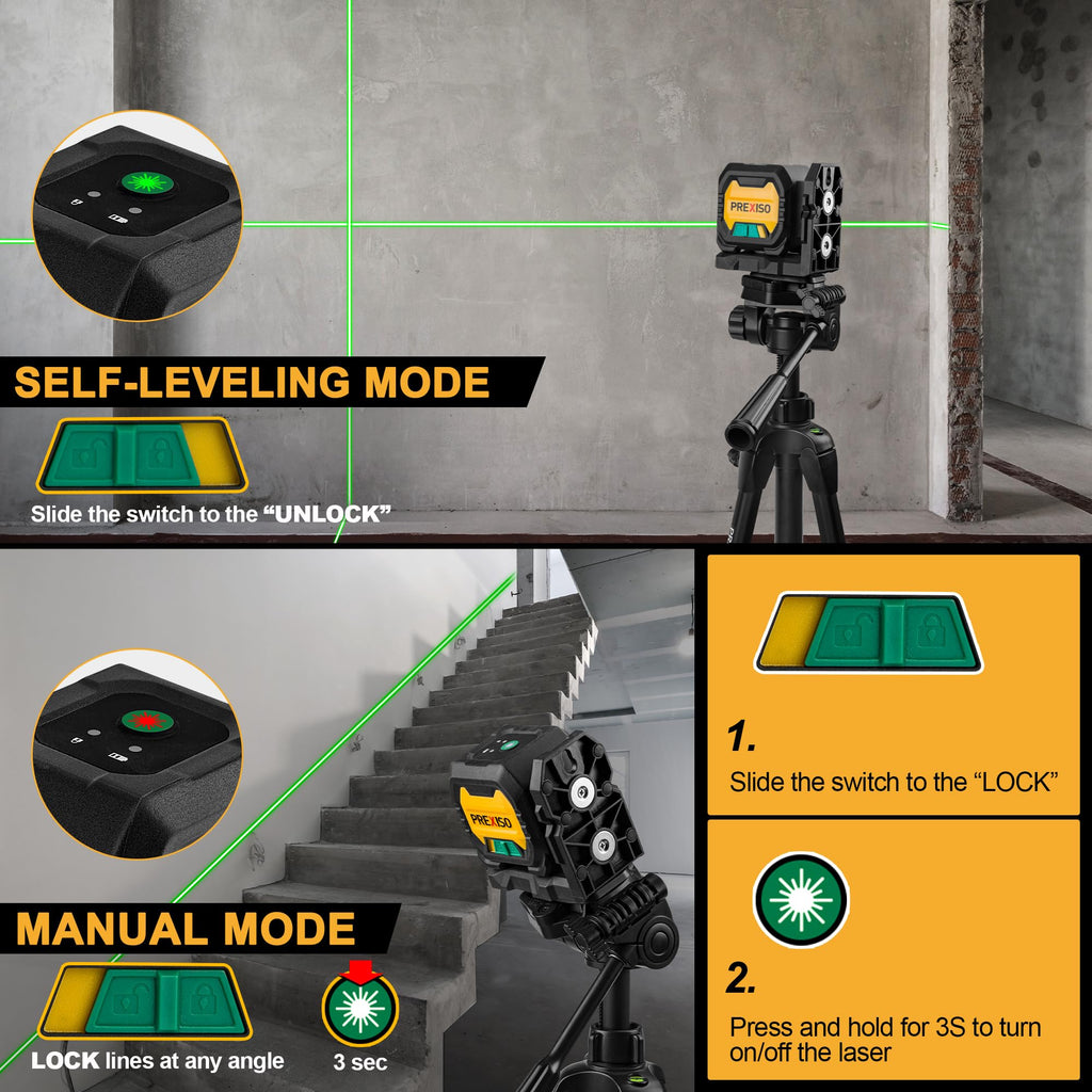 65Ft Green Laser Level with Tripod O7109