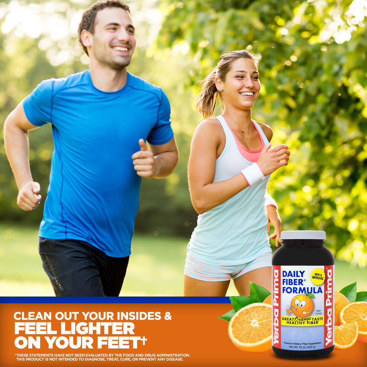 Orange Daily Fiber Formula 1 pound Gluten Free K357