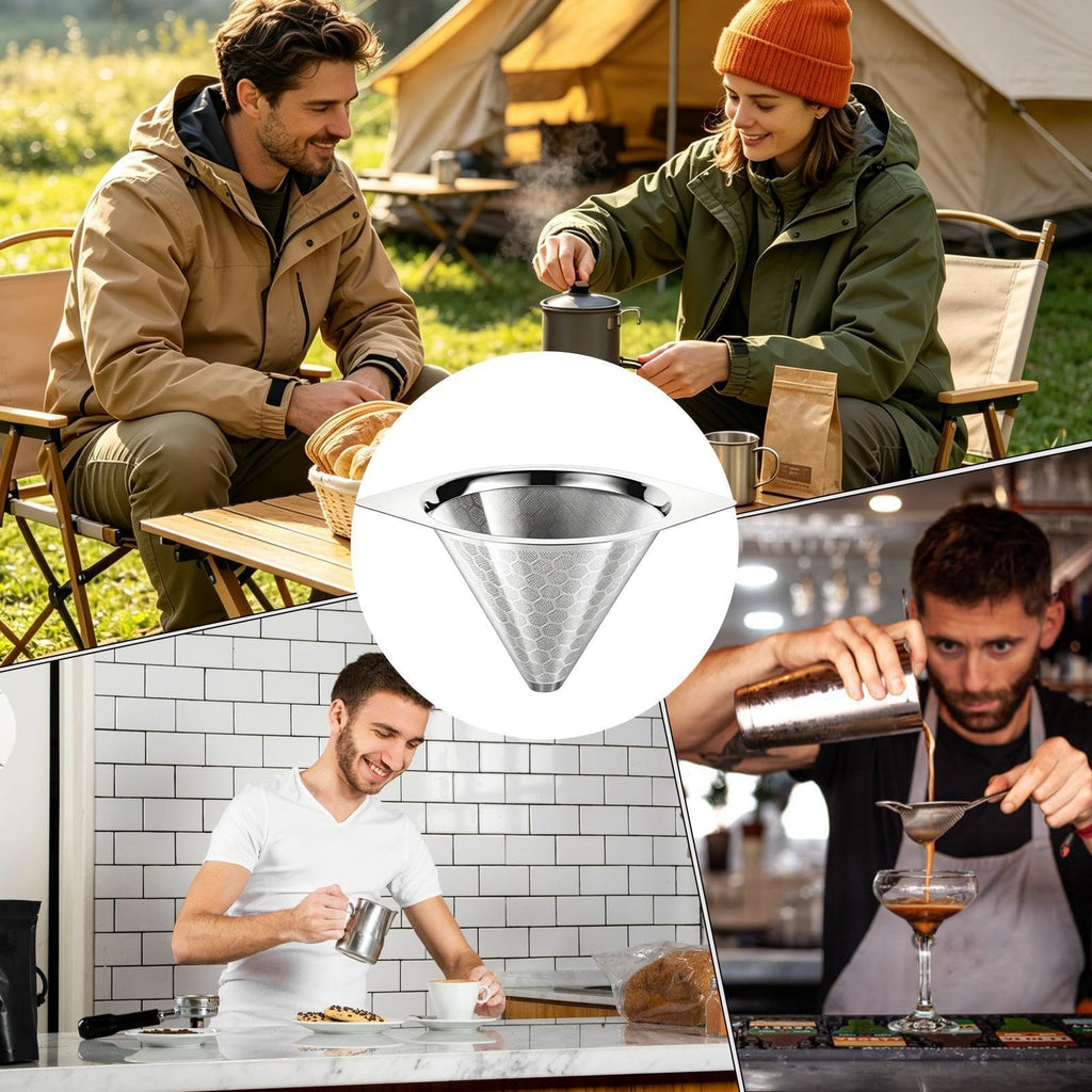 Stainless Steel Drip Coffee Filter F185